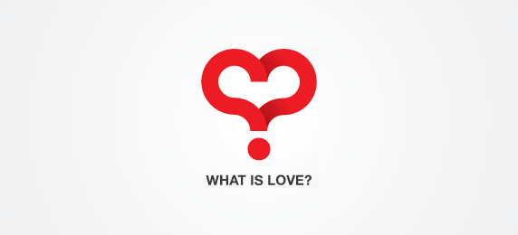 what is love Ten logos with heart