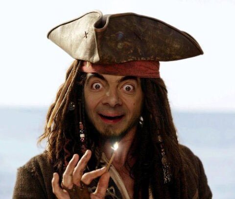 bean pirate Mr Bean