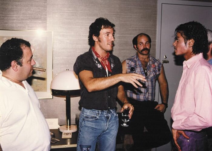 bruce springsteen and michael jackson