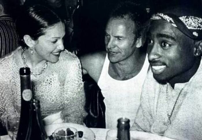 madonna sting and 2pac