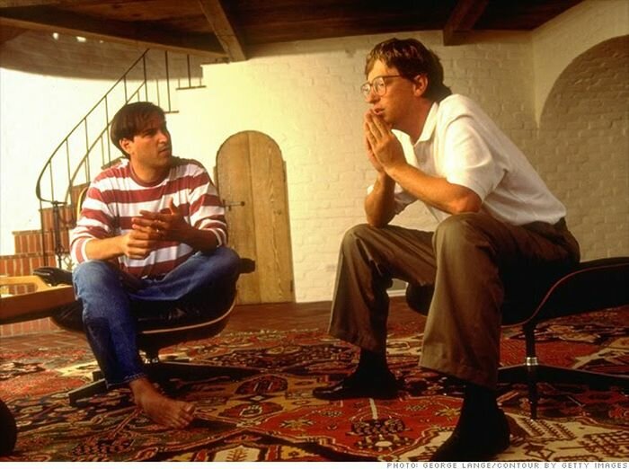 steve jobs and bill gates