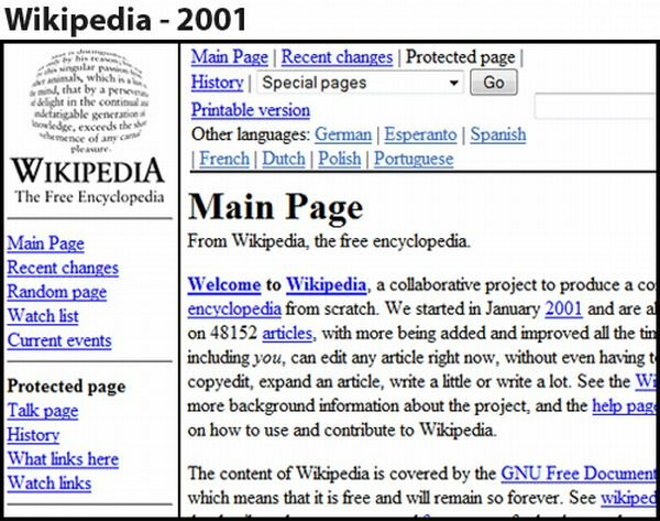 wikipedia 2001