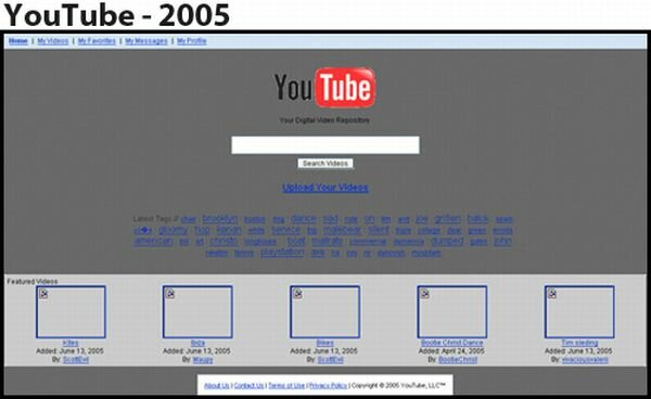 youtube 2005